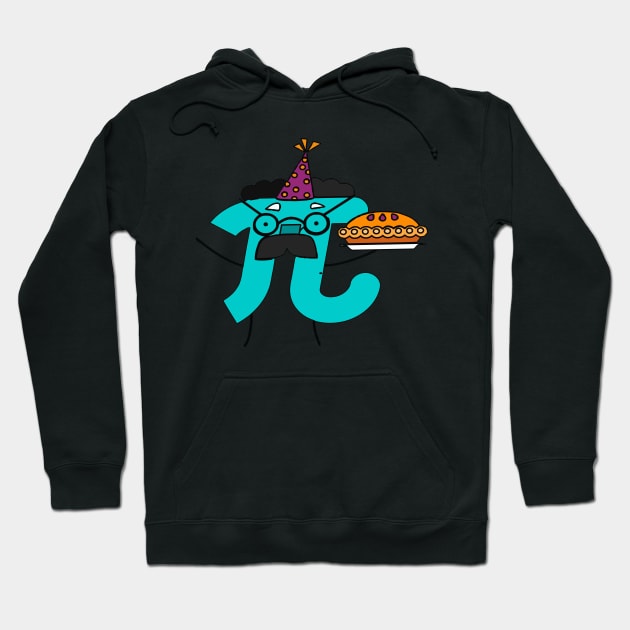 HAPPY PI DAY Hoodie by AdeShirts